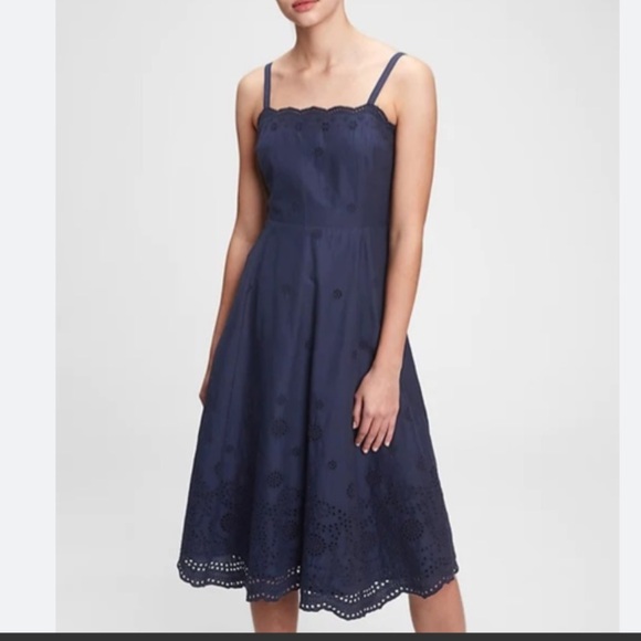 GAP Dresses & Skirts - GAP Blue Midi Dress